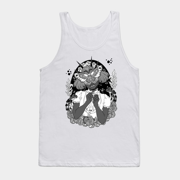 The Seer Tank Top by WildSkullflowerArt